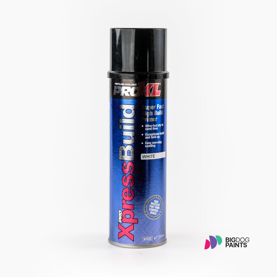 PROXL - XPRESS SUPERFAST HIGH BUILD PRIMER WHITE AEROSOL (500ML)