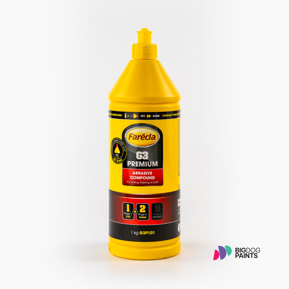Farecla G3 Premium Abrasive Cutting Compound 1kg - G3P101