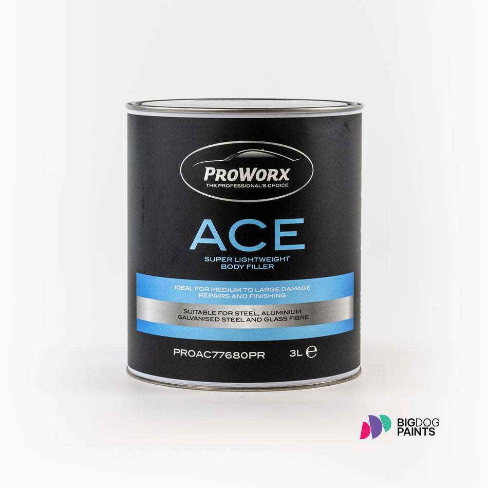 ProWorx Ace Super Lightweight Car Body Filler 3L