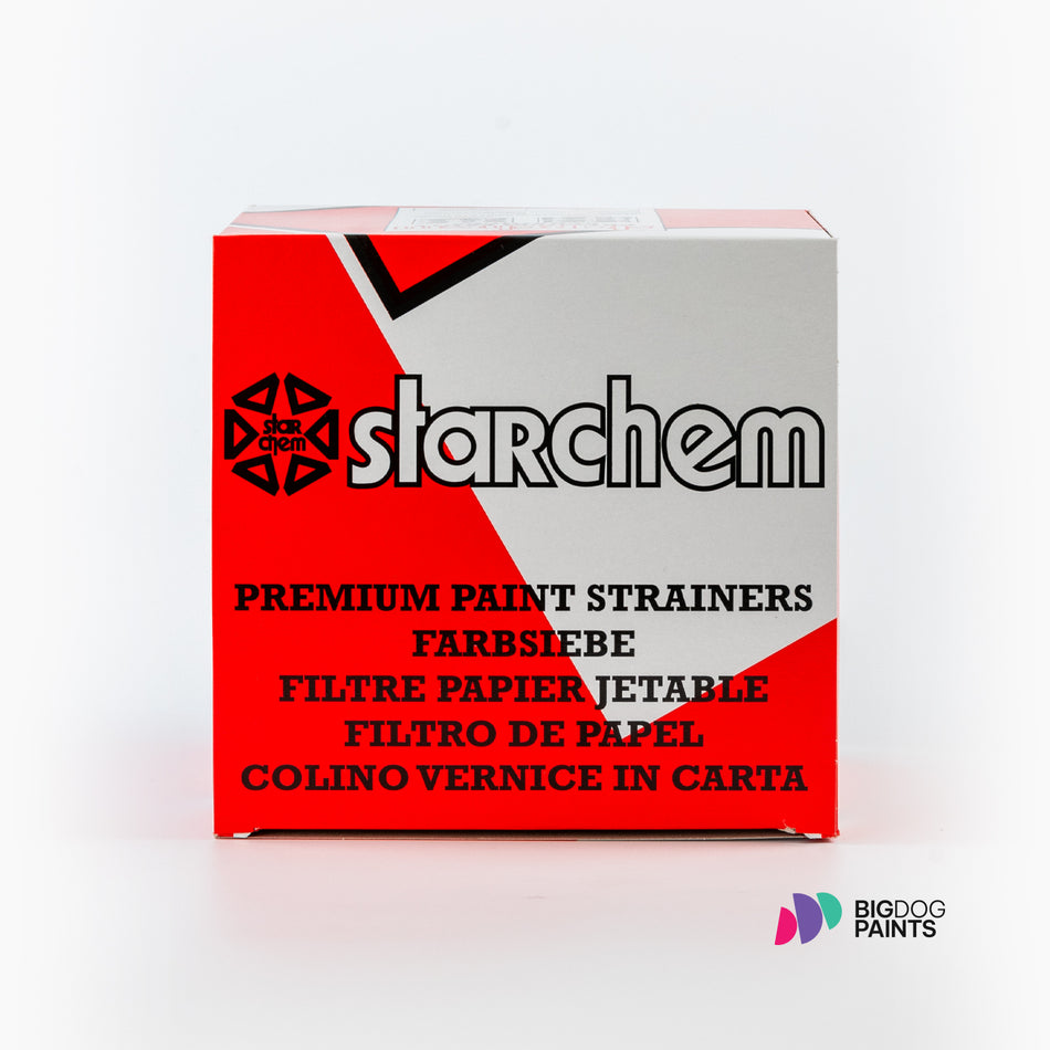 Premium Polyester Mesh Paint Strainers (190MIC, Pack of 100) | COB-100