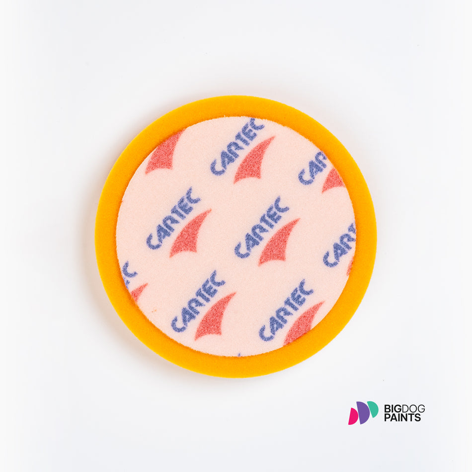Cartec Refinish 150mm Rotary Yellow Compounding Soft Sponge Pad
