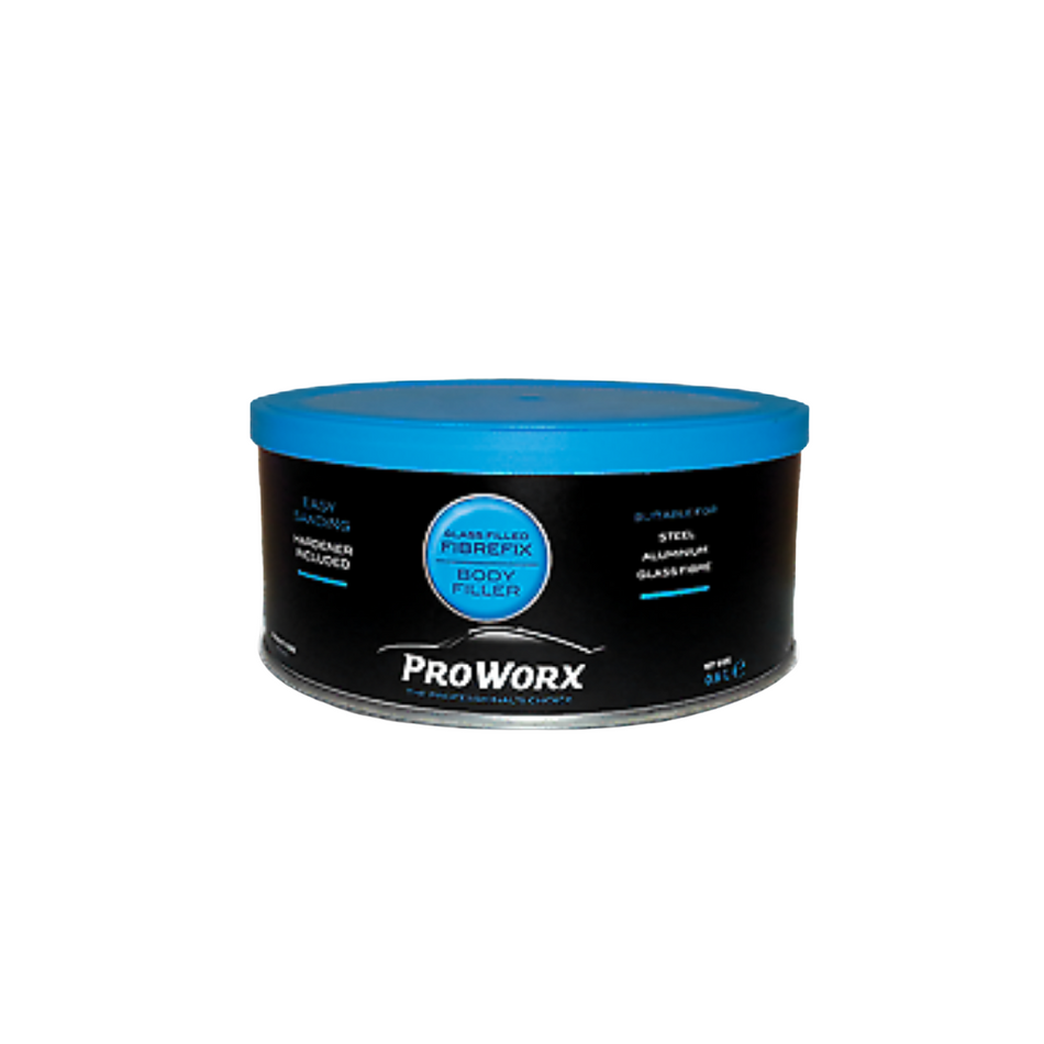 ProWorx Fibrefix Glass Car Body Filler with BPO Hardener 0.6L