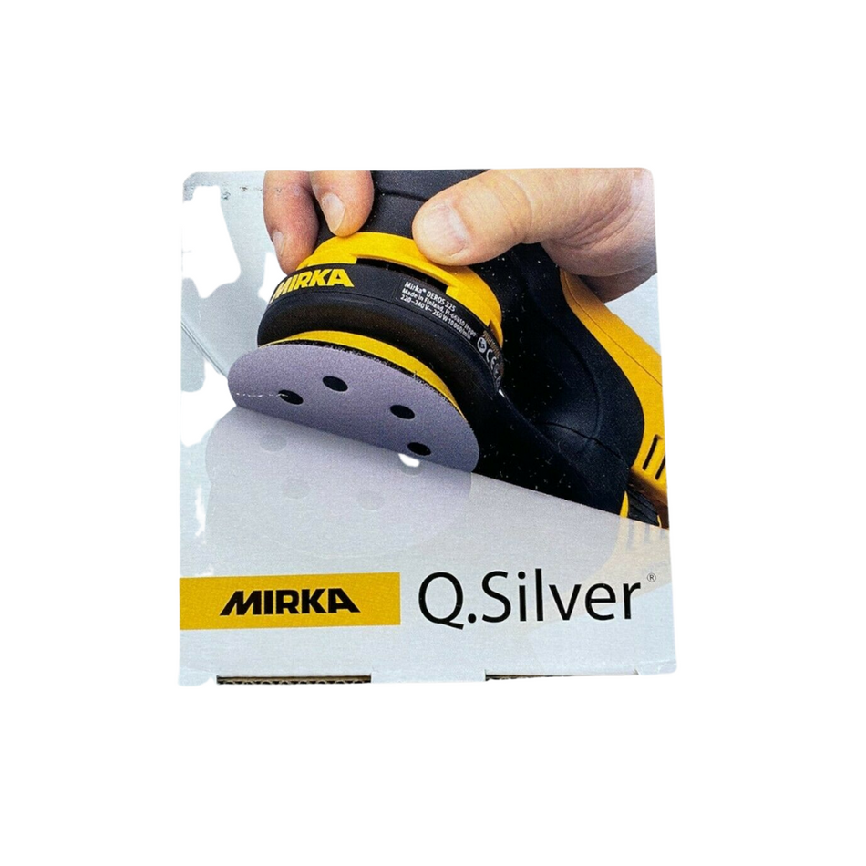 MIRKA Q.SILVER VELCRO 77MM 3" SANDING DISCS (Box of 100)