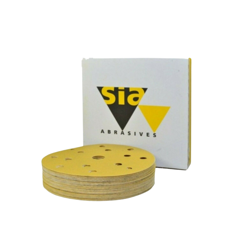 SIA ABRASIVES 1944 SIAONE 150mm 6" DA SANDING DISCS (Box of 50)