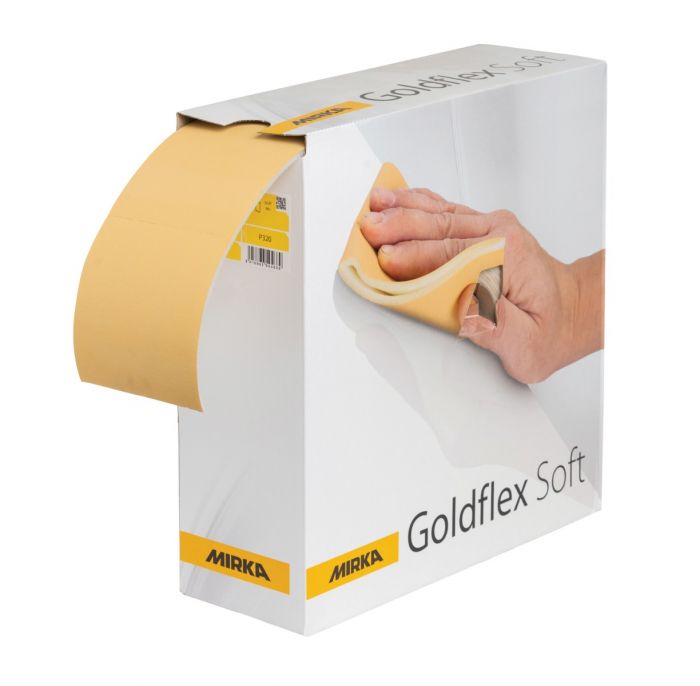 MIRKA GOLDFLEX HAND PADS 115mm x 125mm (Box of 200)