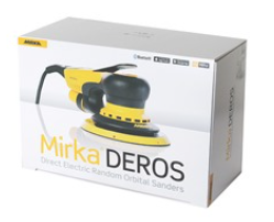 MIRKA DEROS 650VC ELECTRIC 5.0mm DA DUEL ACTION MACHINE SANDER 150MM 6"