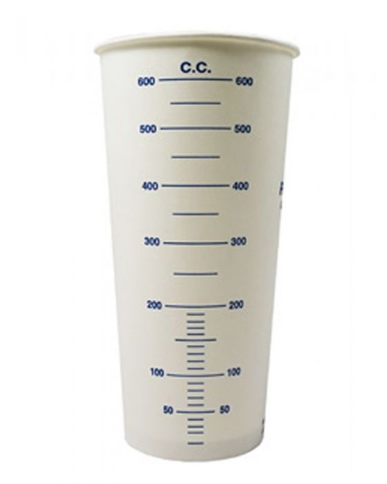 Calibrated Paper Mixing Cup (600ML, Pack of 50)