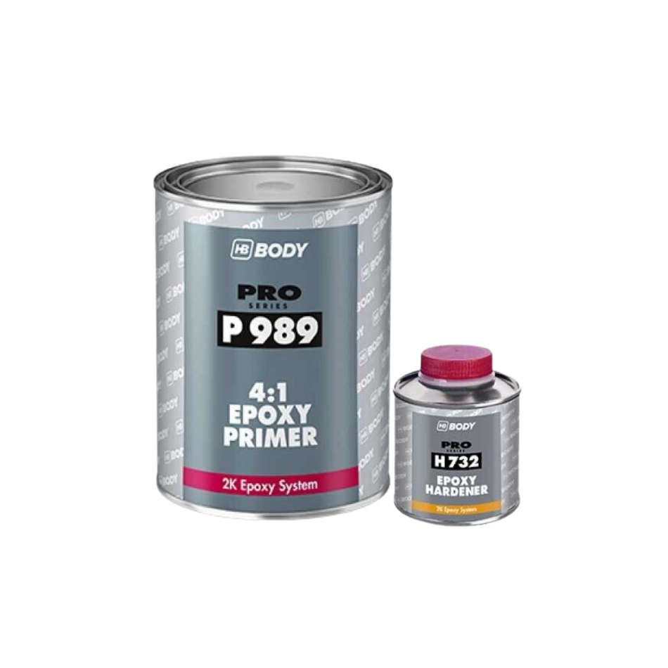 HB Body 989 4:1 Epoxy Primer 1L + Activator 250ml